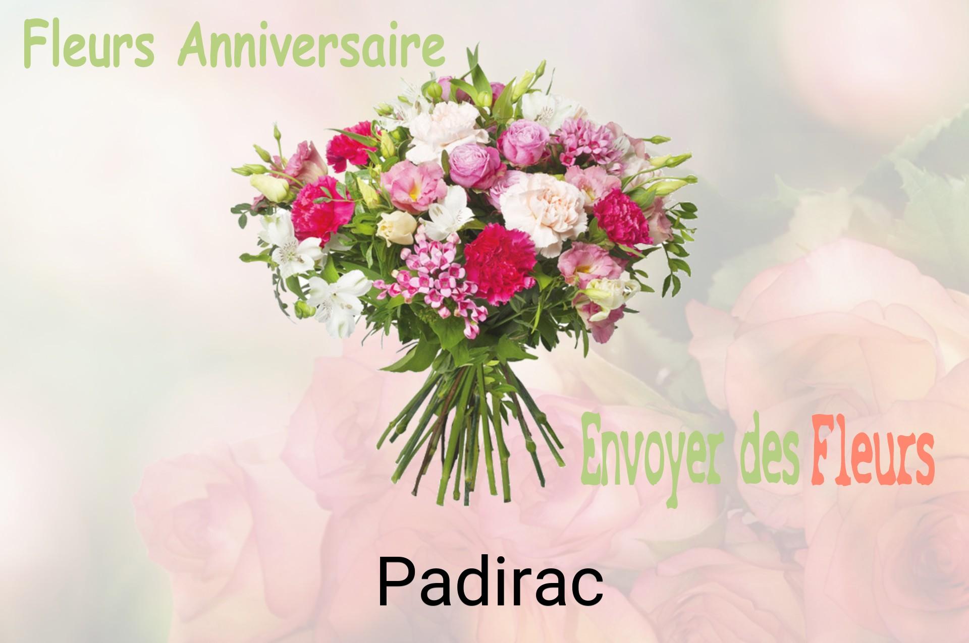 Bouquet de fleurs d’anniversaire livré à Padirac